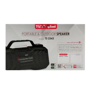 اسپیکر قابل حمل بلوتوثی تسکو مدل TS 2343